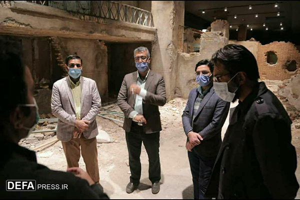 ساخت فیلم «نامه های جنگ» در باغ موزه دفاع مقدس یزد
