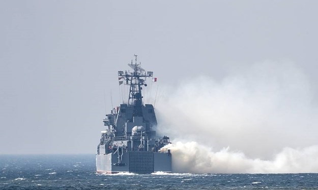 روسیه از انجام موفق یک رزمایش دریایی چند منظوره دربالتیک خبر داد