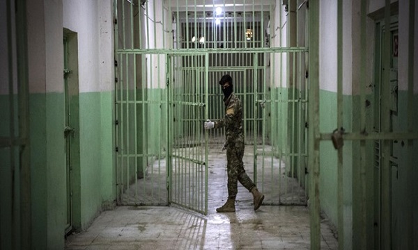 فرار چندین زندانی داعشی از زندان تحت کنترل نیروهای کُرد در شمال سوریه