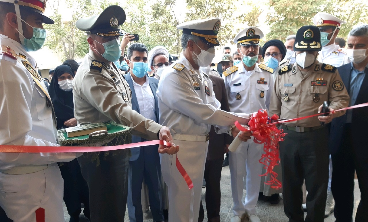 ساختمان یاس فاطمی دانشکده پرستاری ارتش افتتاح شد