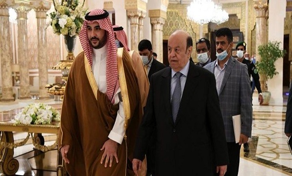 استقبال عربستان از کناره‌گیری «عبد ربه منصور هادی» از قدرت