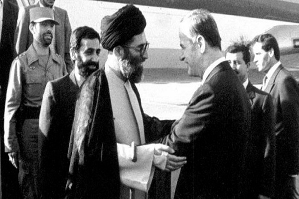 ابراز ارادت پدر شهدای لبنانی به امام خمینی و انقلاب اسلامی