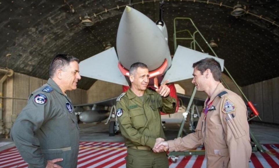 پرواز هواپیمای ژنرال بلندپایه اسرائیلی بر فراز آسمان عربستان