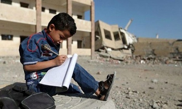 وضعیت بحرانی آموزش در یمن/ نیمی از کودکان از تحصیل بازمانده‌اند