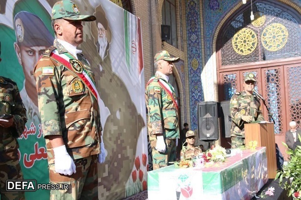 پیکر مطهر شهید ارتش در رفسنجان تشییع شد+ تصاویر