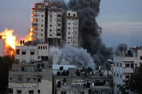 بمباران سراسر غزه در بامداد و صبح امروز/ هلاکت و زخمی شدن ده‌ها صهیونیست در نوار غزه
