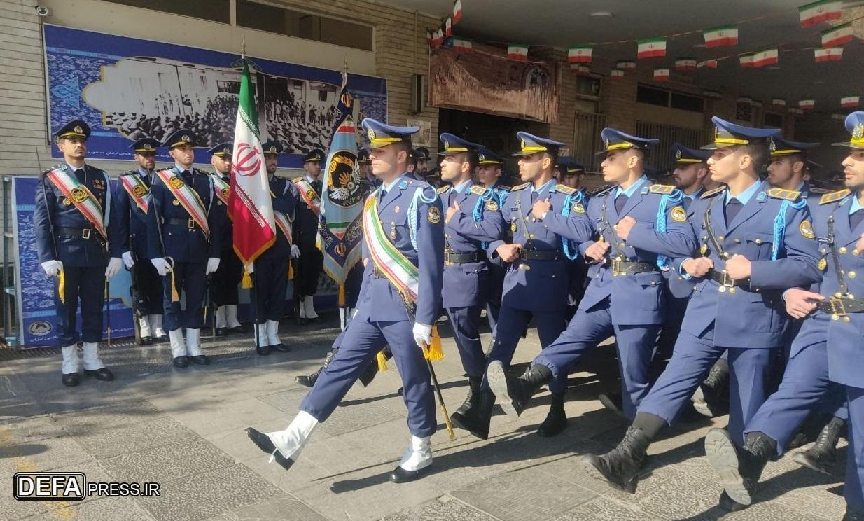 برگزاری مراسم بزرگداشت روز نیروی هوایی در مدرسه علوی