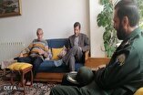 دیدار مدير کل حفظ آثار دفاع مقدس استان کرمان با هنرمند پیشکسوت نقاشی