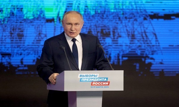 پوتین برای پنجمین بار رئیس‌جمهور روسیه شد/ ولادیمیر پوتین: تنها منبع قدرت روسیه مردم هستند