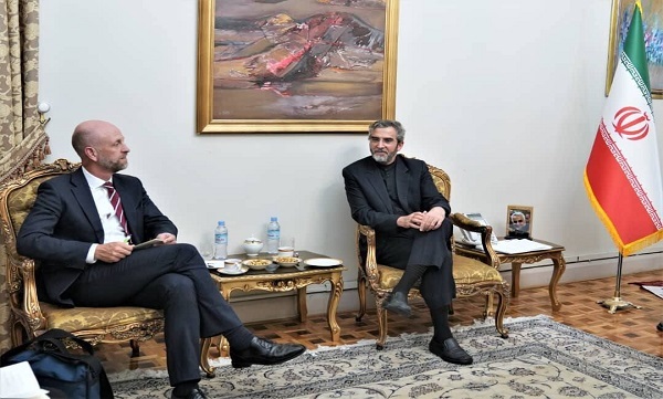 دیدار مدیرکل امور مناطق وزارت امورخارجه نروژ با علی باقری