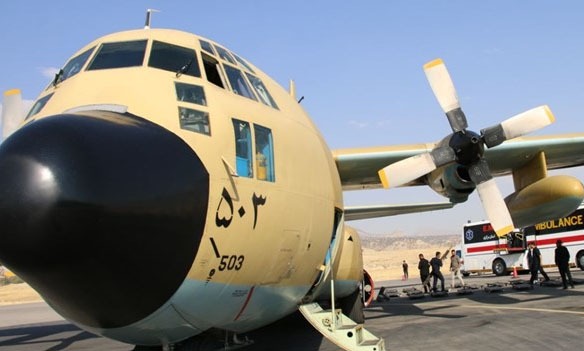 انتقال ۳۷ مصدوم اربعین به تهران توسط اورژانس هوایی نهاجا