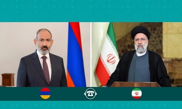 حجت‌الاسلام رئیسی: آمادگی ایران برای جلوگیری از درگیری و تغییرات ژئوپلیتیک در منطقه/ «پاشینیان»: جمهوری اسلامی نقش سازنده‌ای در صلح ثبات منطقه داشته است