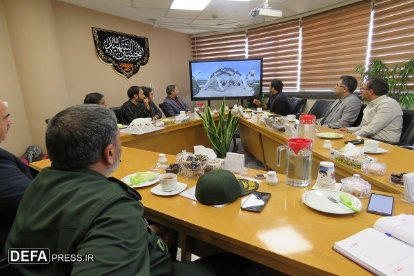 برگزاری جلسه بررسی و تصویب طرح یادمان شهدای گمنام جبل‌النور کوهسنگی در محل شهرداری مشهد+ تصاویر