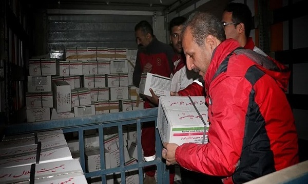 ارسال محموله ۴۰ تنی اقلام بشردوستانه امدادی به لیبی