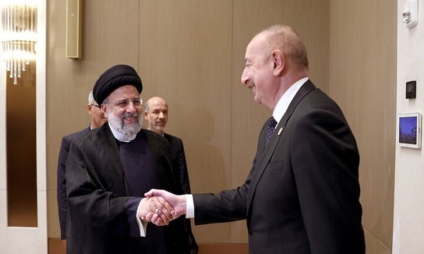 حجت‌الاسلام رئیسی و علی‌اف در تاشکند دیدار و گفت‌وگو کردند