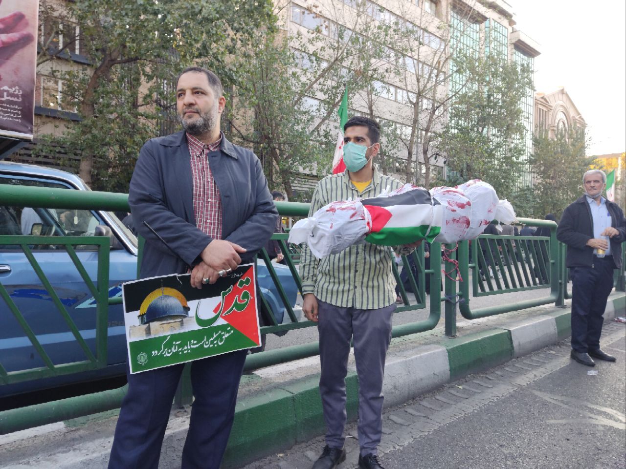 اجتماع سراسری حامیان مردم فلسطین/ تهرانی‌ها در حمایت از کودکان غزه به میدان آمدند+ تصاویر و فیلم