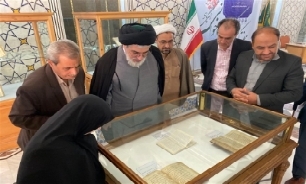 کتب خطی و دست‌نوشته‌های مرتبط با فلسطین در کتابخانه مرکزی رضوی رونمایی شد