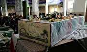 برگزاری آئین تشییع و خاکسپاری پیکر شهید گمنام در دامغان