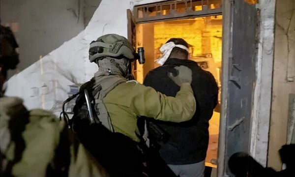 اشغالگران صهیونیست ۴۰ فلسطینی را بازداشت کردند