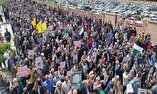 تصاویر/ راهپیمایی مردم «بیرجند» در  حمایت از عملیات تنبیهی «وعده صادق»