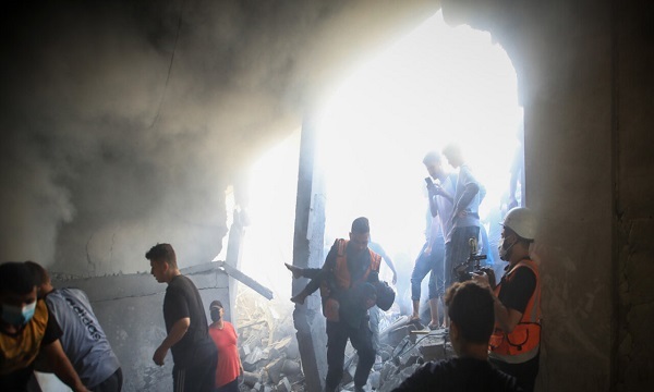 شهادت ۲۲ فلسطینی در حملات رژیم صهیونیستی به «دیرالبلح»