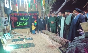 تصاویر/ برپایی غرفه شهدای روحانی در اجلاسیه شهدای شهرستان چرام