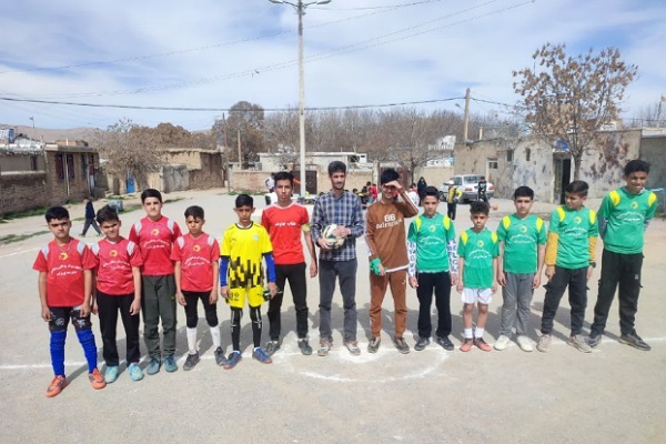 تیم شهید نادری قهرمان جام ۳ جانبه روستایی نهاوند شد