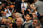 دیدار جمعی از خانواده‌های شهدای دفاع مقدس و مدافع حرم با امام خامنه‌ای