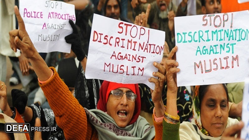 مسلمانوں کے ساتھ جاری امتیازی سلوک کے خلاف ریلی