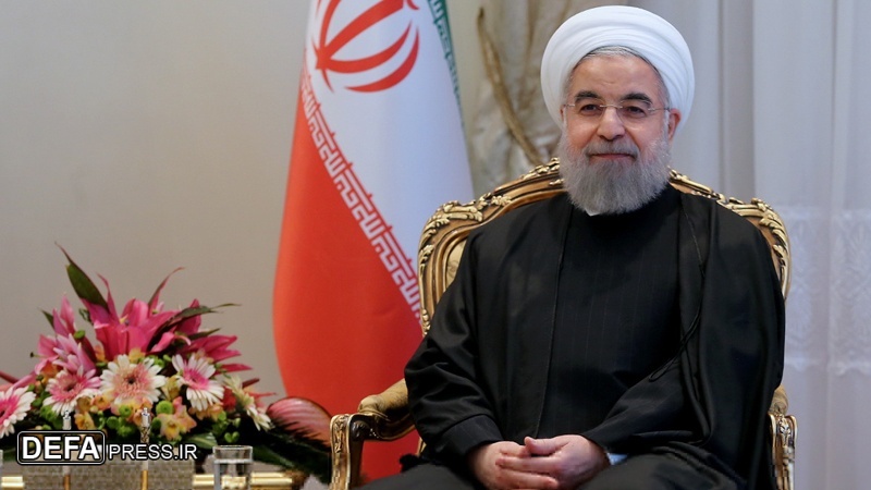 امریکہ میں ایرانی ٹیم کی کامیابی پر صدر روحانی کی مبارکباد