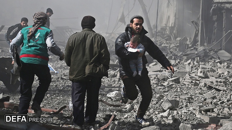 امریکی حملے میں بارہ شامی شہری جاں بحق