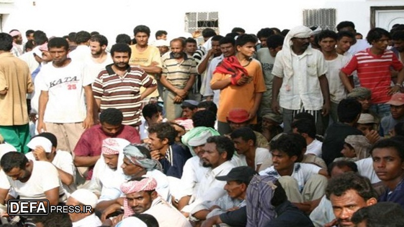 سعودی عرب سے نکالے جانے والے پاکستانیوں کا مظاہرہ