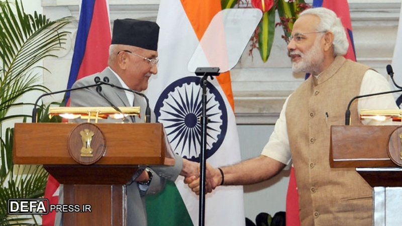 نیپال اور ہندوستان کے وزرائے اعظم کی ملاقات