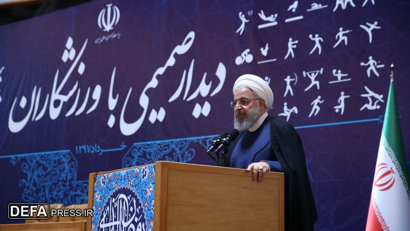 ایرانی قوم دھمکیوں سے ڈرنے والی نہیں : صدر روحانی
