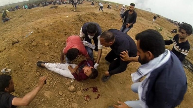 نوجوان فلسطینی پر گولیوں کی بوچھار، اسرائیل کی ریاستی دہشت گردی