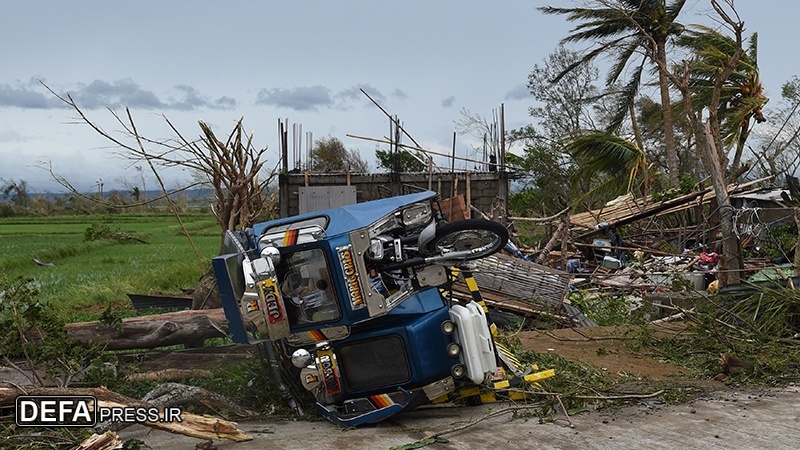فلپائن میں طوفان 16 ہلاک، 87 ہزار متاثر