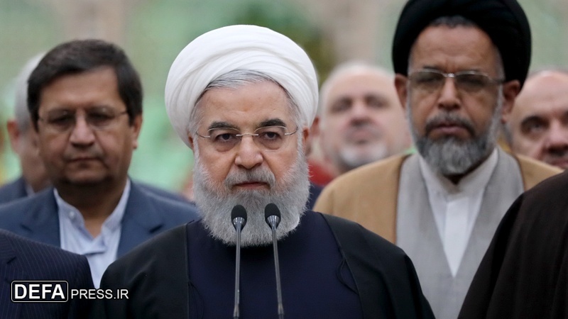 اسلامی انقلاب اندرونی اور بیرونی طاقتوں کے مقابلے میں عوامی استقامت کے نتیجے میں کامیاب ہوا، صدر مملکت ڈاکٹر روحانی