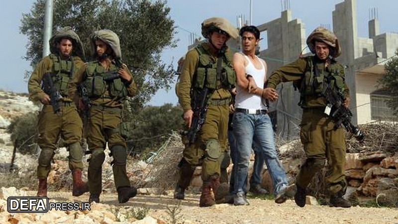 غرب اردن میں دسیوں فلسطینیوں کی گرفتاری