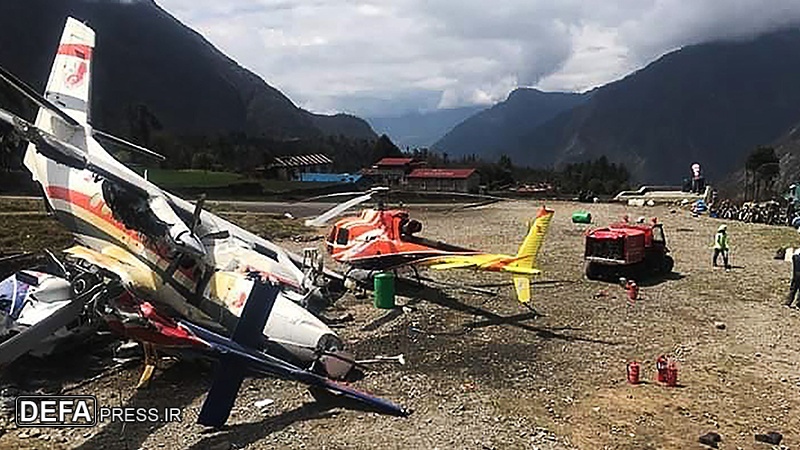 نیپال میں ایئرپورٹ پر حادثہ، 4 ہلاک، 5 زخمی