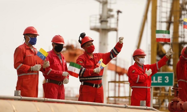 ایرانی پیٹرول کی تیسری کھیپ ونزوئلا پہنچ گئی