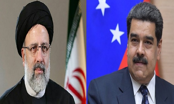 ونزوئلا کے صدر کی ایران کے نو منتخب صدر سید ابراہیم رئیسی سے ٹیلیفون پر گفتگو