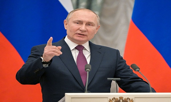 روسی صدر کا ضرورت پڑنے پر جوہری ہتھیار استعمال کرنے کا اعلان