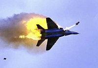 سقوط جنگنده اف 16 رژیم صهیونیستی در دریای مدیترانه