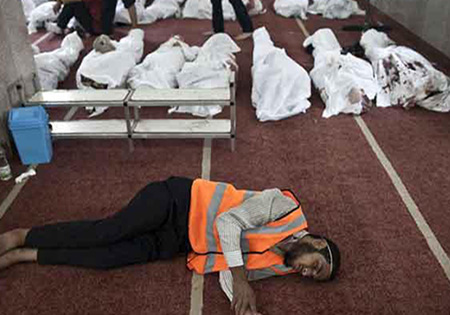 تصاویر/ فاجعه این روزهای مصر (۱۸+)