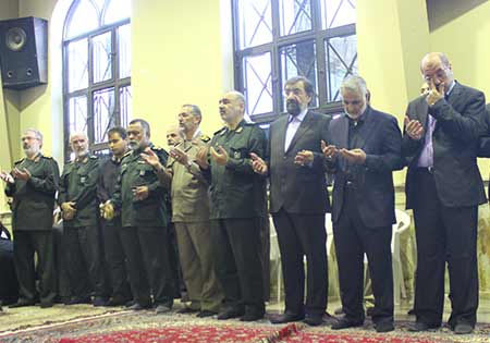 تصاویر/ مراسم ترحیم مادر سردار سرلشگر قاسم سلیمانی
