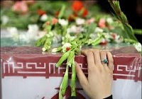 مراسم تشییع پیکر پاک دوتن ازشهدای گمنام شهریار برگزار شد