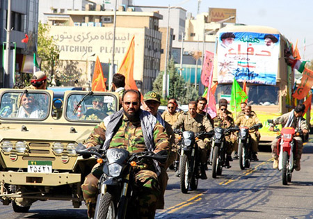 تصاویر/ اعزام نمادین به جبهه