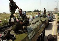 ارتش سوریه کنترل راه ارتباطی حمص به دمشق را به دست گرفت