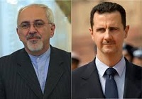 ظریف با بشار اسد دیدار کرد/ نشست سه جانبه ایران، سوریه و روسیه برگزار می شود