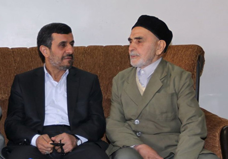 پیام تسلیت دکتر احمدی نژاد به مناسبت درگذشت پدر شهید کاوه